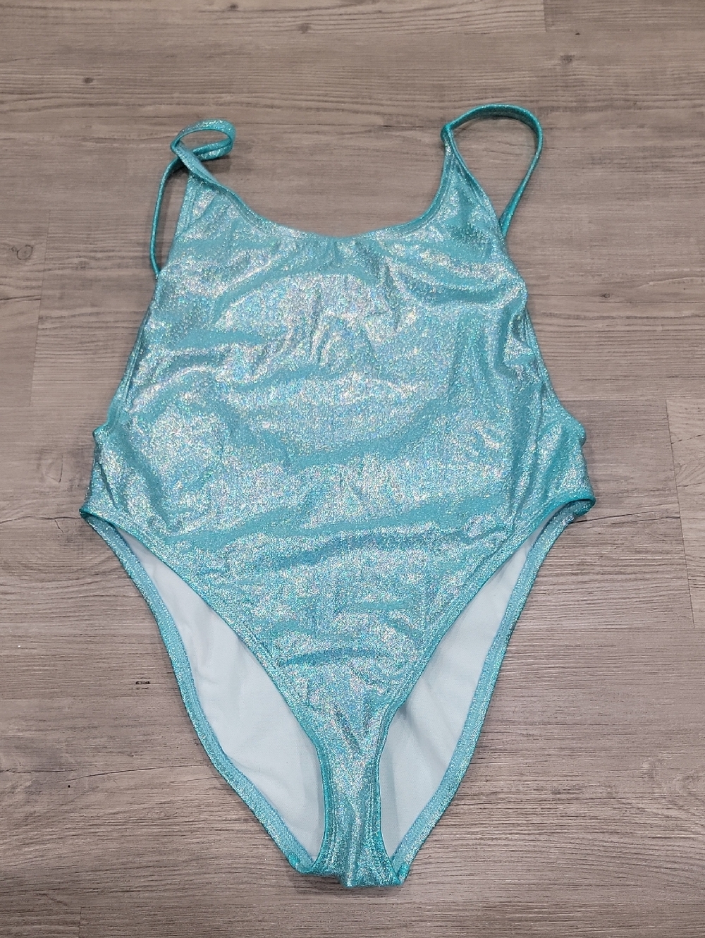 Sparkling Turquoise One-Piece Swimsuit